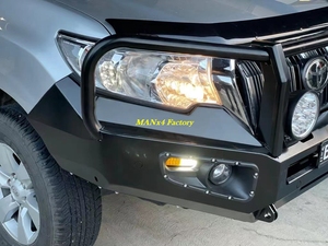 Manx4 4WD thép phía trước <span class=keywords><strong>Bumper</strong></span> Bull Bar cho Prado lc150 fj150 2018 + - Product Image 5