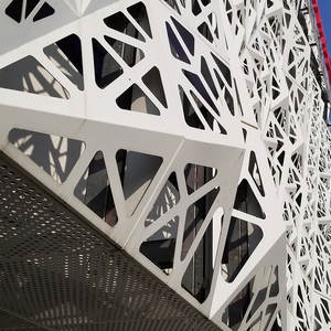 Panneau de <span class=keywords><strong>façade</strong></span> en aluminium design moderne Panneaux architecturaux ventilés pour mur rideau en acier - Product Image 6