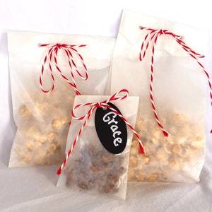 Food Grade Greaseproof Semi-Transparent Moisture Proof Eco-Friendly Recyclable Disposable Sugar <strong>Popcorn</strong> Cookies Bakery Gift - Product Image 6
