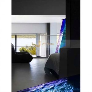 ANN7589 ASTM 304 Grade Large Size Water Ripple Silver <b>Mirror</b> Stainless Steel <b>Sheet</b> 2B Finish Seamless for Modern Architectural - Product Image 3