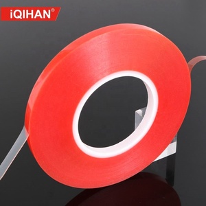 Thin Double Sided Adhesive Acrylic <strong>Tape</strong> <strong>Red</strong> Acrylic <strong>Tape</strong> Heat Resistant Pet Double Sided <strong>Tape</strong> - Product Image 4