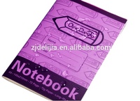 Cahier de composition A5 de haute qualité avec couverture en PP imprimée, idéal pour l'école, les exercices et l'écriture, cadeau étudiant économique, personnalisable avec logo couleur