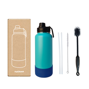 <span class=keywords><strong>Bouteille</strong></span> d'eau de sport isolée en acier inoxydable à double paroi personnalisée <span class=keywords><strong>bouteille</strong></span> <span class=keywords><strong>hydro</strong></span>électrique à large ouverture de 32oz - Product Image 2