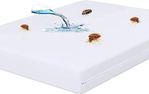 Chất Lượng Cao Nén Giường Bug Nệm Bảo Vệ Đầy Đủ Zip Không Thấm Nước Chống Giường Bug Gối Bảo Vệ - Product Image 6