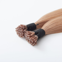 Vente en Gros de Colle à la Kératine Italienne Bond I Tip Extensions de Cheveux Humains Double Traction Raw Remy Kératine Extensions de Cheveux