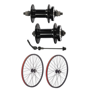Roues de vélo Nouveaux accessoires pour vélos <span class=keywords><strong>Avant</strong></span> 2/Arrière 4 VTT Pièces d'usinage Roulement scellé Résistant à la corrosion - Product Image 1