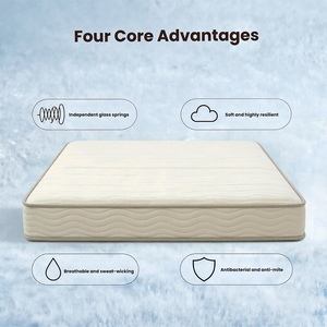 Luxury Euro Pillow Top Mattress Gel <b>Memory</b> Foam Hybrid Pocket Spring King Size Cooling Orthopedic Bed Mattress in <b>Box</b> Home - Product Image 4