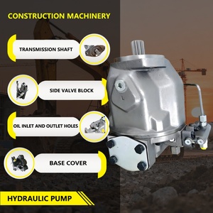 Bomba de Pistones Hidráulica A10VO74DFLR/31R-PSC12N00, Capacidad de 74 cm³, Eje Ranurado Z14 para Sistema Hidráulico Industrial - Product Image 2