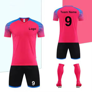Fabrik Direkt verkauf Großhandel Günstige Neues Design Benutzer definierte Leere Spieler Kinder Version Fußball Trikot Set Uniformen Club Fußball Trikot - Product Image 6