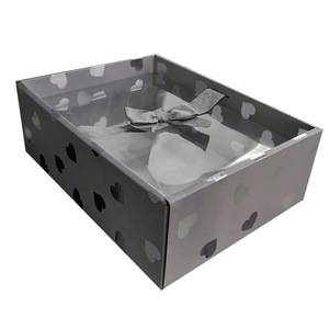 Sinh thái thân thiện OEM đồ chơi sang trọng bao bì hộp các tông tùy chỉnh thiết kế hộp quà tặng với <span class=keywords><strong>Windows</strong></span> - Product Image 5