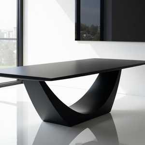 Mô-đun nhỏ màn hình cảm ứng sang trọng họp văn phòng gấp hình bầu dục hội nghị bảng ổ cắm hiện đại và ghế thiết lập - Product Image 1