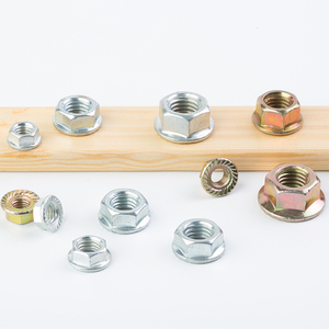 Đai ốc mặt bích lục giác thép carbon | Cường độ cao | DIN 6923 | Có răng cưa | Mạ kẽm | M6–M24 - Product Image 2