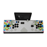 Console de jeux d'arcade 3D pour 2 joueurs utilisant un plateau de jeu multi-jeux 10188 en 1