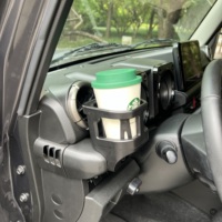 Support de boisson pour grille d'aération tout-terrain MKD pour Suzuki Jimny JB74 JC74, installation par vis sur support d'origine
