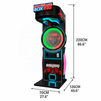 Machine de jeu de boxe électronique LIFUN, testeur de force de frappe, machine d'arcade pour le divertissement des centres commerciaux