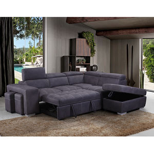 En popüler modern tip oturma odası kanepe mobilya uzatılabilir USB ve osmanlılar ile koltuk takımı ayarlanabilir kafalık çekyat - Product Image 2