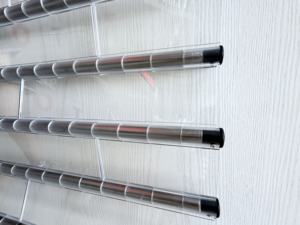 Volet roulant électrique commercial TOMA, transparent, design moderne, en alliage <span class=keywords><strong>d</strong></span>'aluminium, acier inoxydable, <span class=keywords><strong>rideau</strong></span> en cristal - Product Image 3