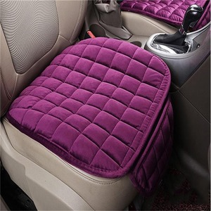 Coussin <span class=keywords><strong>de</strong></span> siège <span class=keywords><strong>de</strong></span> voiture universel monobloc en PU/coton pour la première rangée, toutes saisons, antidérapant, sans sangles ni dossier - Product Image 3