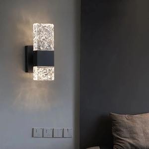 Lámpara de Pared de Cristal LED de Lujo, Lámpara de Noche para Dormitorio, Lámpara Minimalista para Pared de TV, Pasillo, Escalera, Sala de Estar - Product Image 2