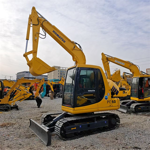 Basso orario di lavoro di seconda mano Komatsu PC60-7 escavatori buone condizioni macchina di seconda mano Mini escavatore a buon mercato per la vendita - Product Image 1