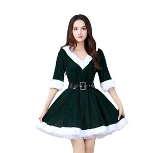 Disfraz de Papá Noel para Navidad, vestido de tul rojo para fiesta temática navideña. - Product Image 5