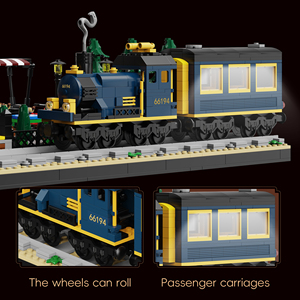 ชุดตัวต่อ Xbert 66194 3587 ชิ้น สถานีรถไฟยุโรป ของเล่นเสริมพัฒนาการทางเทคนิค ของเล่นพลาสติก ของขวัญเทศกาลทันสมัย - Product Image 5