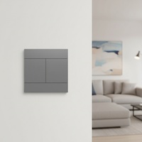 Interrupteurs muraux standard britanniques pour plaques PC, 1 ou 2 voies, 1/2/3/4 gangs, bouton-poussoir, 250V, Smart Life, design moderne, installation facile
