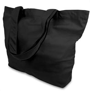 Bolsa de Lona de Algodón Personalizada, Reutilizable, para Uso Diario, Regalo Publicitario, Asa al Hombro, Cierre de Cremallera, Color y Logotipo Personalizables - Product Image 3