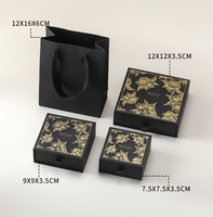 Boîte de rangement rigide haut de gamme pour bijoux, écologique, étanche et réutilisable, pour bagues, boucles d'oreilles, colliers, broches, lunettes - En stock