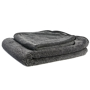 Grandes serviettes en microfibre à boucle torsadée de <span class=keywords><strong>50</strong></span>*80 <span class=keywords><strong>cm</strong></span> Serviettes en microfibre pour lavage de voiture Serviettes sèches Auto Detailing <span class=keywords><strong>Serviette</strong></span> de séchage de voiture - Product Image 2