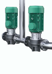 Bomba de Circulación Eléctrica Industrial Shxinhuo de Hierro con Motor Monofásico de 1.5 <span class=keywords><strong>HP</strong></span> y Conexión de Brida para Tratamiento de Agua, Bomba de Refuerzo OEM - Product Image 3