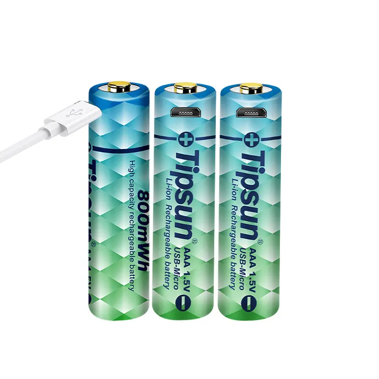 2pcs 18650 batería 3.7v 2000mAh 18650 batería recargable de litio para baterías de juguete