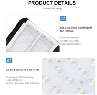 Lampadaire solaire LED monocristallin en aluminium haute efficacité 60W pour extérieur, personnalisable en usine pour villes intelligentes, indice de protection IP66
