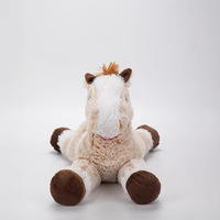 OEM ODM Personnalisé Bestseller Grand Cheval Gris Marron pour Jouets en Peluche Rembourrage Coton PP Poupées Licorne Surdimensionnées - Options Cadeaux en Gros