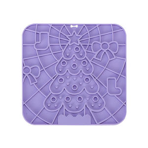 Nouveauté : Tapis à lécher pour chien en silicone avec logo personnalisé, écologique, accessoire pour bol d'alimentation pour ralentir la consommation des petits animaux - Product Image 4