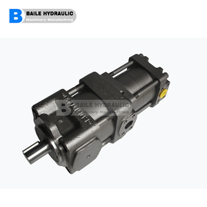 Pompe à engrenages interne hydraulique série QT QT22/23 QT31/32/33 QT41/42/43 QT51/52/53 QT61/62/63 Pompes doubles - Product Image 6