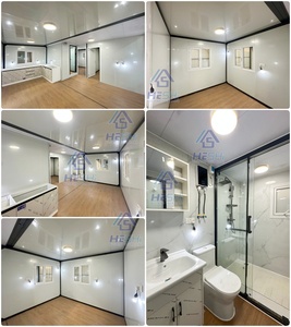 50 Year Lifespan 40Ft 20Ft Prefabricated Expandable Container Home 4 Bedroom 2 Bathroom Modern Galvanized Folding House Bungalow - Product Image 5
