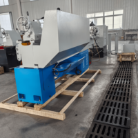 Tour à métaux horizontal CNC Yade de haute qualité, modèle C6136*1000, pour travaux légers, 4 stations d'outils, vitesse de broche 25-1600 tr/min, garantie 1 an
