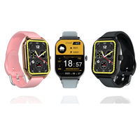 Reloj Inteligente Cuadrado H9Max, Precio de Fábrica, Más Vendido, para Notificaciones de Llamadas, Correa Deportiva de TPU, Carga Magnética