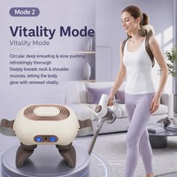 Vente directe d'usine, vente en gros, masseur cervical portable multifonctionnel rechargeable, massage par pétrissage des épaules et du cou
