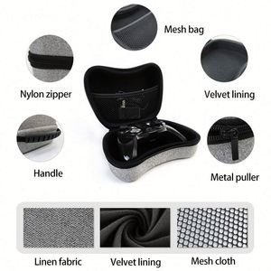 Bolsa de transporte EVA para almacenar el extractor de leche manos libres M5, doble, portátil, con flanqueado de doble sellado para boca de bebé - Product Image 5