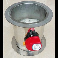 Vanne d'équilibrage de zone pour conduits d'air ronds de CVC