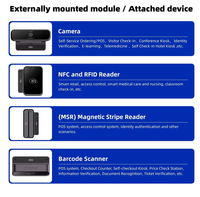 Kiosque de commande pour restaurant 21,5 pouces, écran tactile Android 14, 4+64 Go/8+128 Go RK3576, Full HD 1080p, Wi-Fi intégré et portable