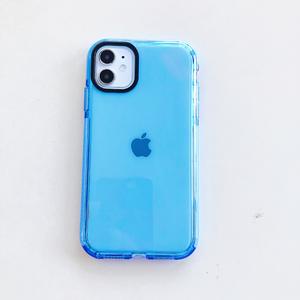 <span class=keywords><strong>Coque</strong></span> de téléphone souple en TPU néon fluorescent coloré pour <span class=keywords><strong>iPhone</strong></span> 12 13 14 15 16 Pro Max nouvel accessoire mobile - Product Image 4
