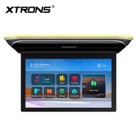 Monitor de Techo para Auto XTRONS de 15.6 Pulgadas, 1920x1080 IPS, Pantalla Táctil Abatible, Android, con Sonido Superior y Entrada HD, Reproducción de Video 4K