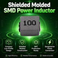Inducteurs de puissance CMS blindés 1.0µH, 1.5µH, 2.2µH, 3.3µH, 4.7µH, 5.6µH, 6.8µH, 10µH, 33µH, 47µH, 100µH – Inducteurs à puce et à ferrite