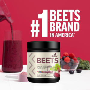 ソリランOEM 100%純粋バルクオーガニック生ビートルートパウダー熱風乾燥赤ビートルートビーツオリジナルドリンクパウダー販売中 - Product Image 4