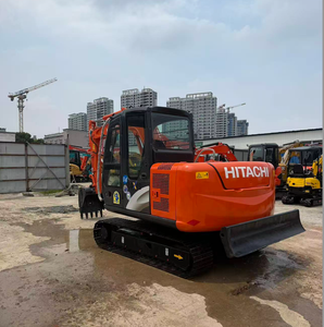 Excavadora Hitachi ZX60 japonesa original de segunda mano, eficiente en consumos de combustible, estable en el rendimiento y adecuada para excavación de zanjas y trabajos agrícolas. - Product Image 1