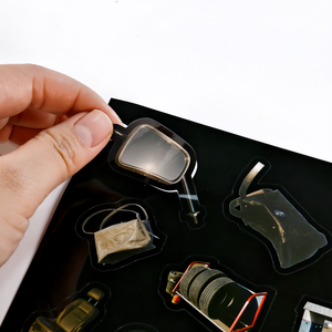 Etiquetas Adhesivas de Vinilo Personalizadas OEM, Resistentes al Agua y al Aceite, Ecológicas, con Color y Tamaño Personalizados - Product Image 1