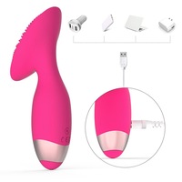 Vibrateur à brosse de haute qualité, nouveau design, pour le massage du corps féminin